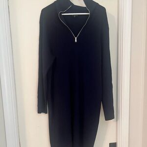 Sweater Navy Dress by Lauren Ralph Lauren very well made.